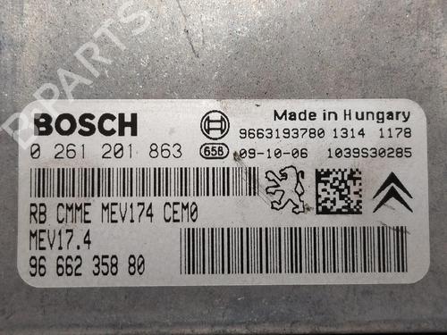 Engine control unit (ECU) CITROËN C3 Picasso (SH_) 1.4 VTi 95 (SH8FSC, SH8FP0, SH8FP6) | BP39213123M57 - Image 4