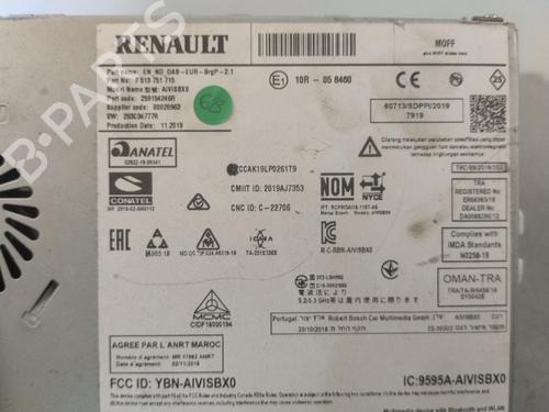 Radio RENAULT CLIO V (B7_) 1.5 Blue dCi 85 (B7AG) | BP38629118E6 - Image 2