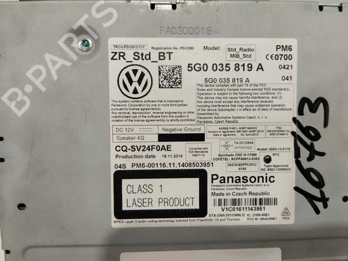 Used Radio Radio VW GOLF SPORTSVAN VII (AM1, AN1) 1.6 TDI (110 hp) 32373945 32373945