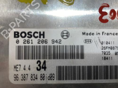 Engine control unit (ECU) PEUGEOT 206 CC (2D) 1.6 16V (2DNFUF, 2DNFUR) | BP25664646M57