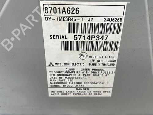 Used Radio Radio MITSUBISHI OUTLANDER III (GG_W, GF_W, ZJ, ZL, ZK) Plug-in Hybrid (GG2W) (200 hp) 26154693 26154693