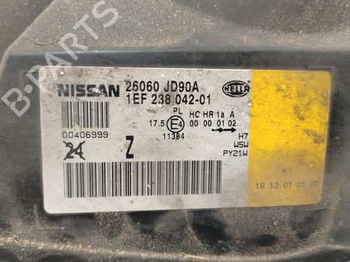 Used Left headlight Left headlight NISSAN QASHQAI I (J10, NJ10) 1.5 dCi (106 hp) 33539848 33539848