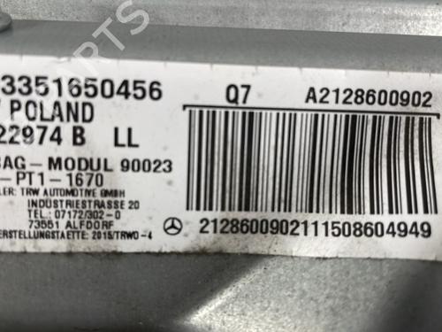 Knee airbag MERCEDES-BENZ E-CLASS (W212) E 220 CDI / BlueTEC (212.001, 212.002) | BP25669470C50 
