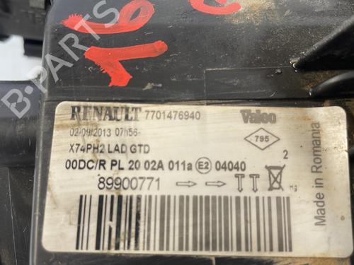Right headlight RENAULT LAGUNA II (BG0/1_) 2.2 dCi (BG0F) | BP27304271C29 