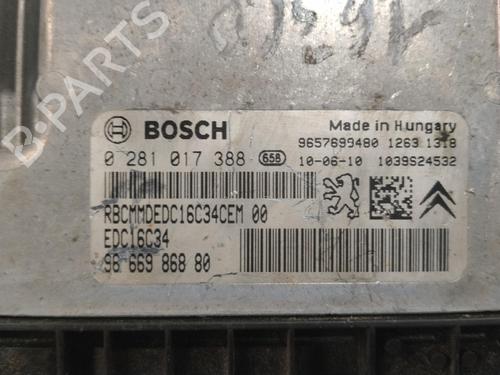 Engine control unit (ECU) CITROËN C3 II (SC_) 1.4 HDi 70 (SC8HZC, SC8HR0, SC8HP4) | BP36941579M57 - Image 4