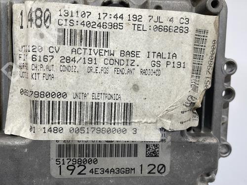 Used Engine control unit (ECU) Engine control unit (ECU) FIAT STILO Multi Wagon (192_) 1.9 D Multijet (120 hp) 25892282 25892282