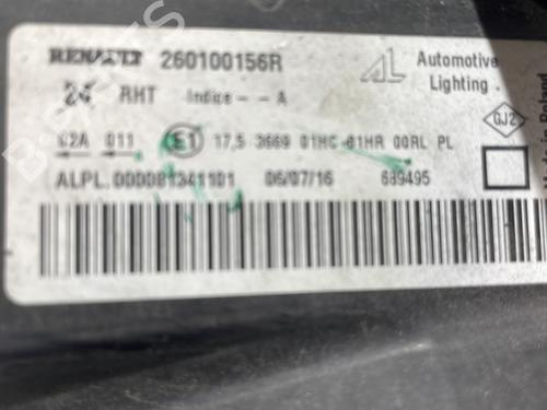 Right headlight DACIA DUSTER (HS_) 1.2 TCe 125 | BP27884341C29 