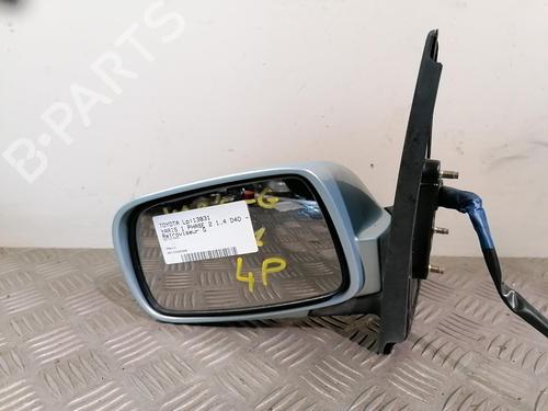 Used Left mirror TOYOTA YARIS (_P1_) 1.4 D-4D (NLP10_, NLP10R) (75 hp) 25668510