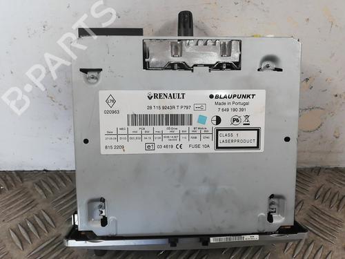 Radio RENAULT SCÉNIC III (JZ0/1_) 1.5 dCi | BP25669926E6 