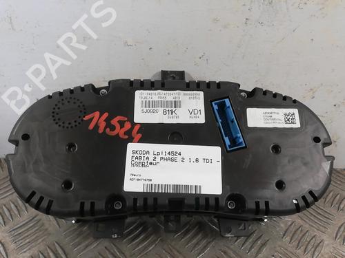 Instrument cluster SKODA FABIA II (542) 1.6 TDI | BP25669855C47 