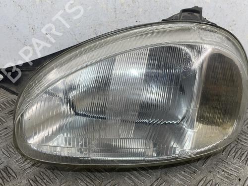Used Left headlight OPEL CORSA B (S93) 1.5 D (F08, F68, M68) (50 hp) 25667098
