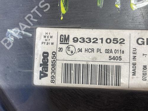 Left headlight OPEL MERIVA A MPV (X03) 1.7 CDTI (E75) | BP25664444C28 