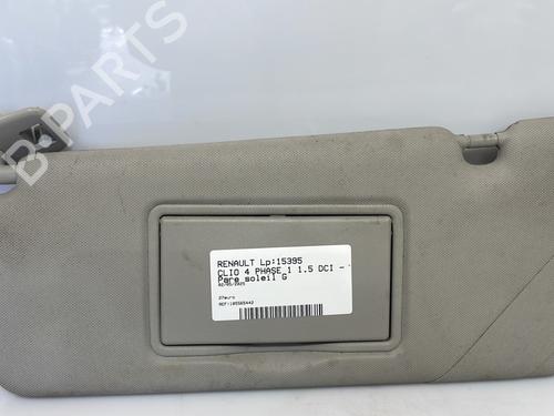 Used Left sun visor RENAULT CLIO IV (BH_) 1.5 dCi 75 (75 hp) 25716748