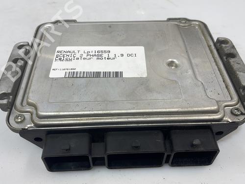 Used Engine control unit (ECU) Engine control unit (ECU) RENAULT SCÉNIC II (JM0/1_) 1.9 dCi (JM0G, JM12, JM1G, JM2C) (120 hp) 28172851 28172851