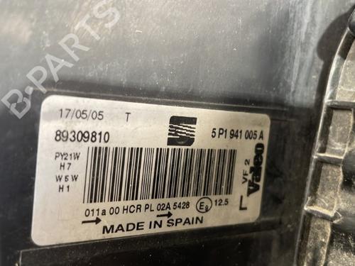 Used Left headlight Left headlight SEAT ALTEA (5P1) 1.9 TDI (105 hp) 25664609 25664609