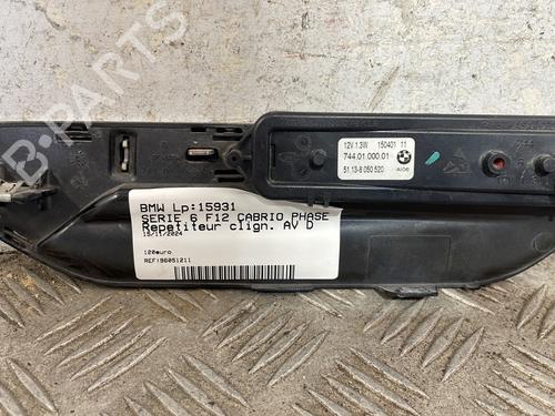 Right front indicator BMW 6 Convertible (F12) M6 | BP25666945C33 - Image 3