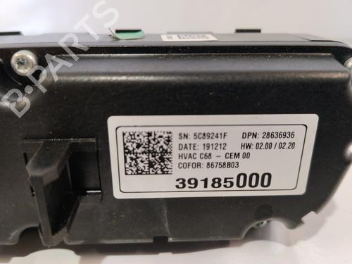 Climate control OPEL CORSA F (P2JO) 1.2 (68) | BP33650828I5 - Image 3