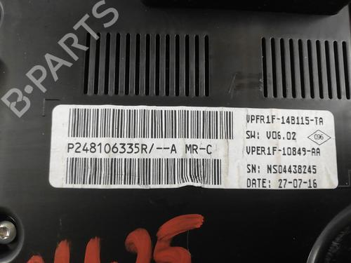 Instrument cluster RENAULT MEGANE IV Hatchback (B9A/M/N_) 1.5 dCi 110 (B9A3) | BP25669968C47 