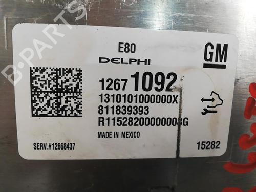 Engine control unit (ECU) OPEL ADAM (M13) 1.0 | BP25662674M57 