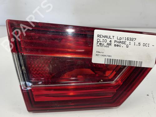 Used Left tailgate light RENAULT CLIO IV (BH_) 1.5 dCi 75 (75 hp) 25669128