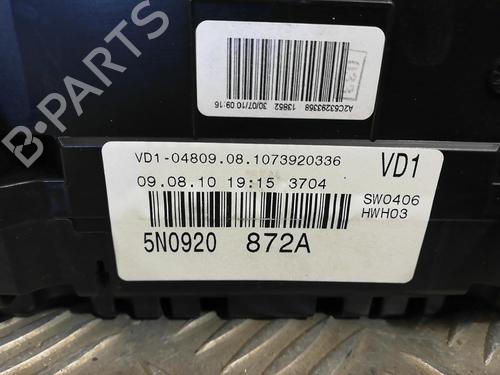 Instrument cluster VW TIGUAN (5N_) 2.0 TDI | BP25670645C47