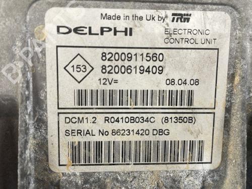 Used Engine control unit (ECU) Engine control unit (ECU) RENAULT CLIO III (BR0/1, CR0/1) 1.5 dCi (BR17, CR17) (86 hp) 25669573 25669573