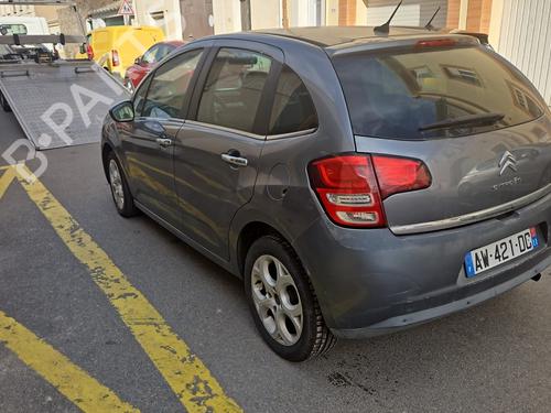 Dør venstre bagtil CITROËN C3 II (SC_) 1.4 HDi 70 (SC8HZC, SC8HR0, SC8HP4) (68 hp) 31019055