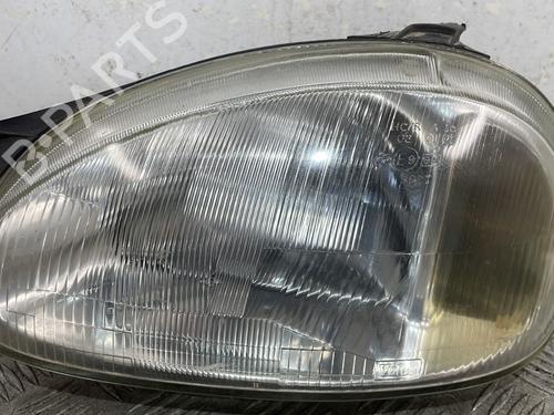 Used Left headlight OPEL CORSA B (S93) 1.2 i (F08, F68, M68) (45 hp) 25667095