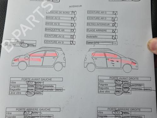 Recambios OPEL CORSA D (S07) 1.2 LPG (L08, L68) (80 hp) 4359087