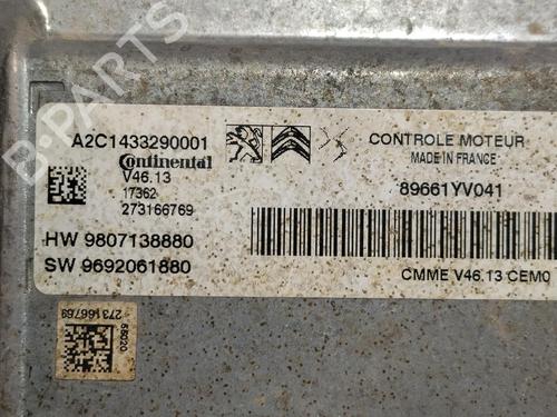 Engine control unit (ECU) PEUGEOT 108 1.2 | BP38922561M57 - Image 2