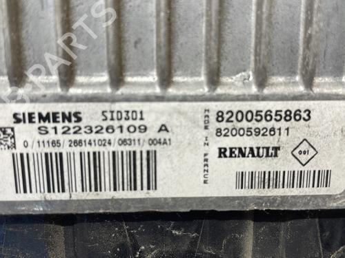 Engine control unit (ECU) RENAULT SCÉNIC II (JM0/1_) 1.5 dCi (JM1E, JM16) | BP28172850M57