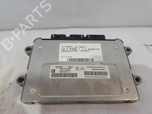 Engine control unit (ECU) CITROËN C3 II (SC_) 1.1 i | BP31859769M57 - Image 2