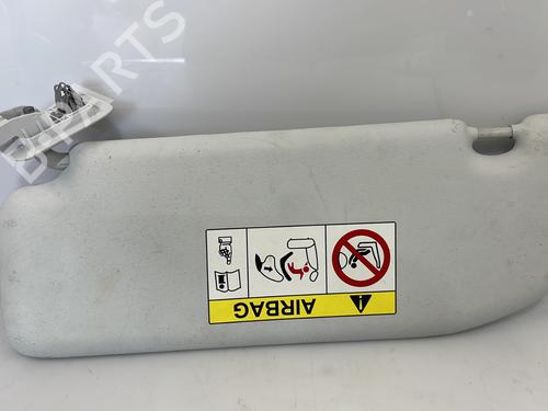 Right sun visor PEUGEOT 208 I (CA_, CC_) 1.2 VTI 82 | BP25666603I2