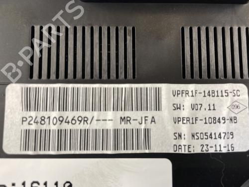 Instrument cluster RENAULT SCÉNIC IV (J9_) 1.2 TCe 130 | BP25664597C47 