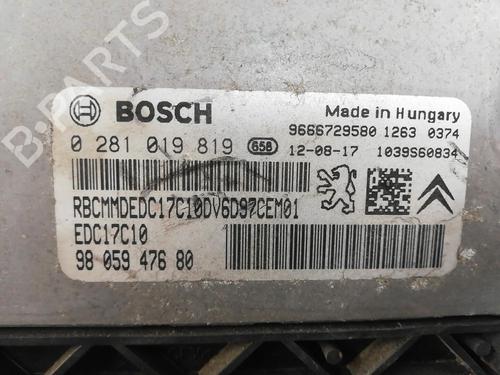 Used Engine control unit (ECU) Engine control unit (ECU) CITROËN C3 Picasso (SH_) 1.6 HDI 90 (92 hp) 25669774 25669774