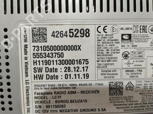 Radio OPEL CORSA E (X15) 1.4 (08, 68) | BP38607785E6 - Image 7