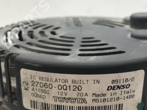 Used Alternator Alternator PEUGEOT 107 (PM_, PN_) 1.0 (68 hp) 25666375 25666375