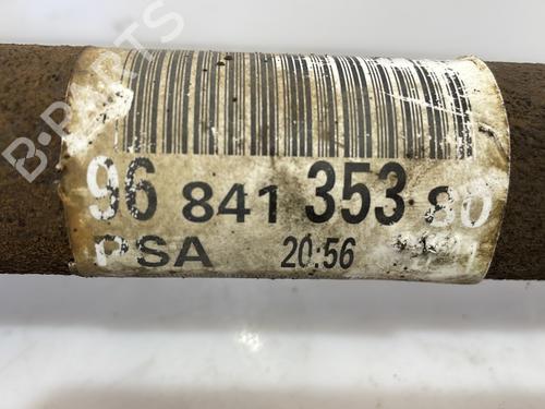 Left front driveshaft PEUGEOT 3008 I MPV (0U_) 1.6 HDi | BP27318977M38 