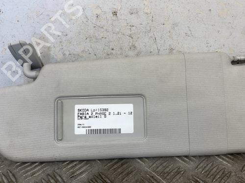 Pare-soleil gauche SKODA FABIA II (542) 1.2 12V (60 hp) 25664676