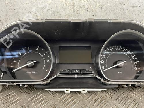 Used Instrument cluster PEUGEOT 208 I (CA_, CC_) 1.2 VTI 82 (82 hp) 25661987
