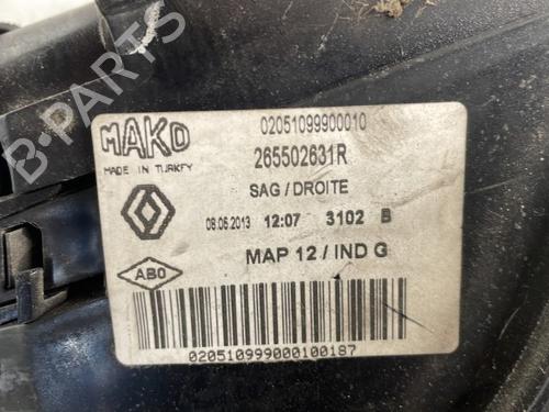 Right taillight RENAULT CLIO IV (BH_) 1.5 dCi 75 | BP25667262C35 