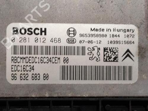 Used Engine control unit (ECU) Engine control unit (ECU) CITROËN XSARA PICASSO (N68) 1.6 HDi (90 hp) 39759462 39759462