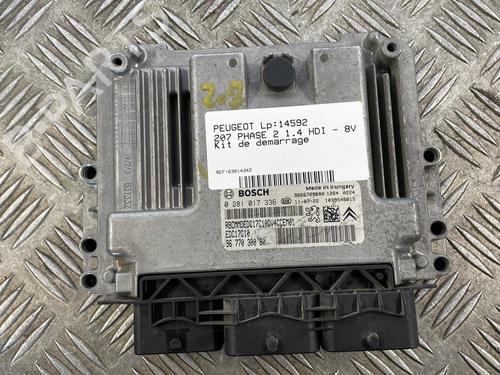 Used Engine control unit (ECU) PEUGEOT 207 (WA_, WC_) 1.4 HDi (68 hp) 25663181