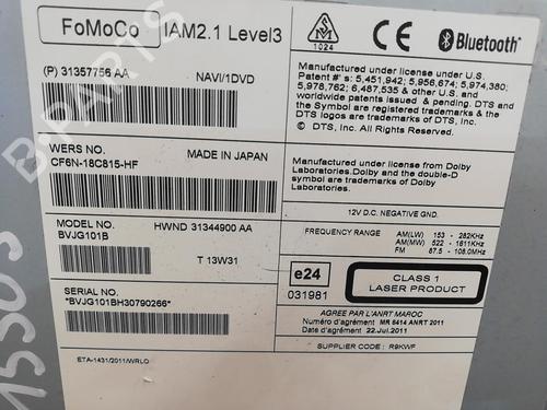 Radio LAND ROVER RANGE ROVER SPORT II (L494) 3.0 SDV6 Hybrid 4x4 | BP25662439E6
