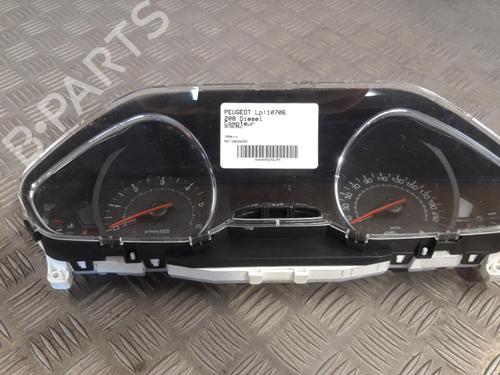 Used Instrument cluster PEUGEOT 208 I (CA_, CC_) 1.6 HDi (92 hp) 25666176