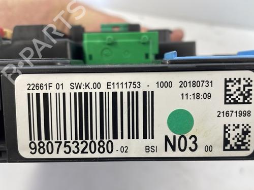 Used Electronic module Electronic module PEUGEOT 208 I (CA_, CC_) 1.2 VTI 82 (82 hp) 29350977 29350977