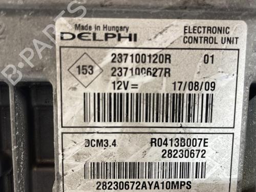Computer motormanagement RENAULT MEGANE III Hatchback (BZ0/1_, B3_) 1.5 dCi (BZ09, BZ0D, BZ1W, BZ29, BZ14) | BP28172854M57 