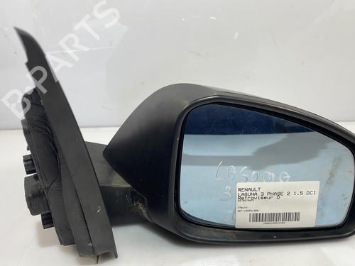 Used Right mirror RENAULT LAGUNA III (BT0/1) 1.5 dCi (BT00, BT0A, BT0T, BT1J) (110 hp) 29537614