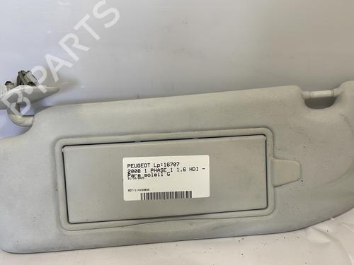 Used Left sun visor PEUGEOT 2008 I (CU_) 1.6 HDi (92 hp) 29748567