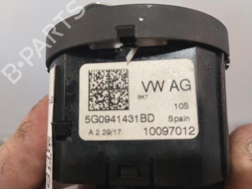 Interruttore luci Interruttore luci VW GOLF VII (5G1, BQ1, BE1, BE2) 1.4 TSI MultiFuel (125 hp) 37240663 37240663